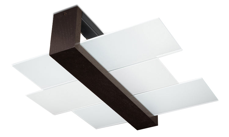 Wall lamp WOODY natural wood