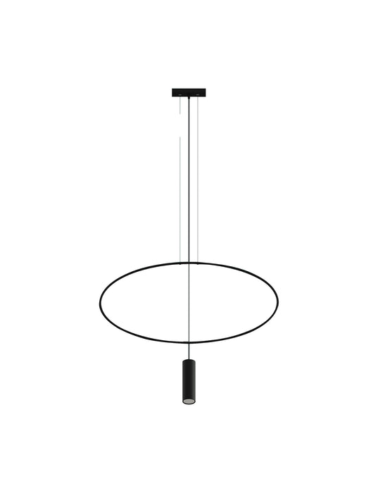Pendant lamp SIRKEL 30 black