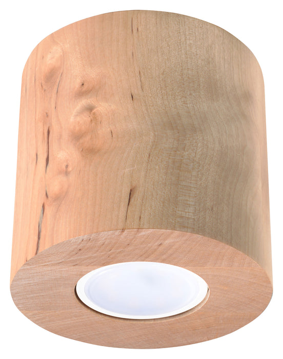 Wall lamp ORBIS natural wood