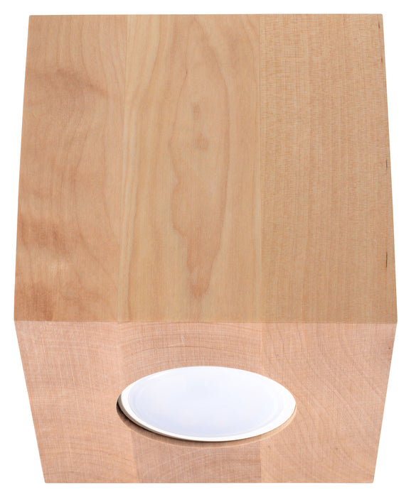 Wall lamp QUAD natural wood