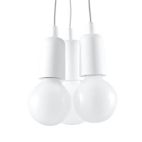 Pendant lamp GASPARE white