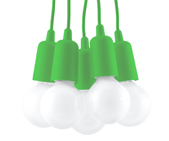 Pendant lamp EDISON black&white