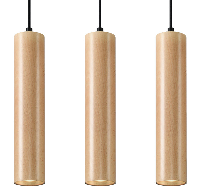 Pendant lamp LINO wood