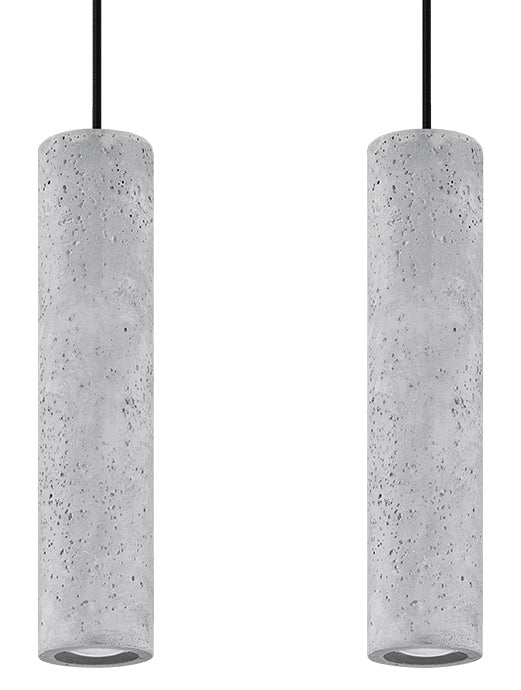 Pendant lamp BORGIO 3P black