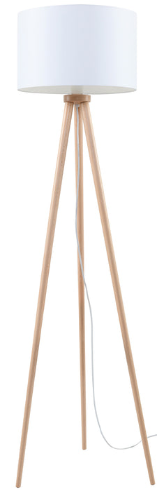 Floor lamp LEGNO 2 natural wood