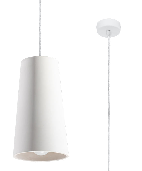 Wall lamp ceramic ATENA black