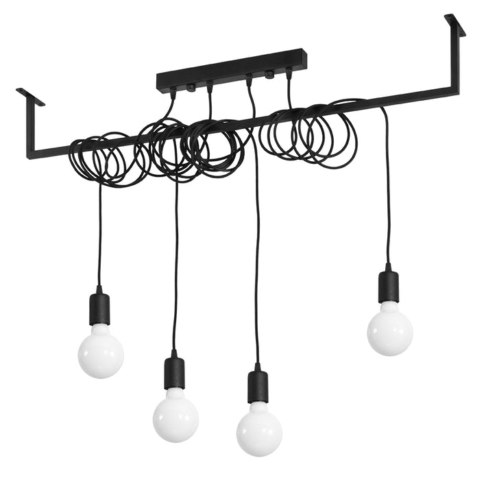 Pendant lamp DEMI black