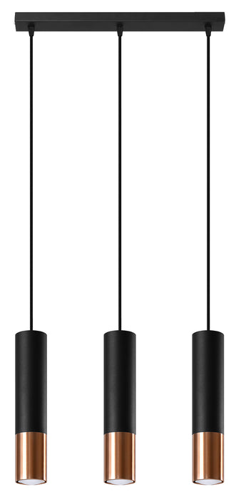 Wall lamp LOOPEZ black/chrome