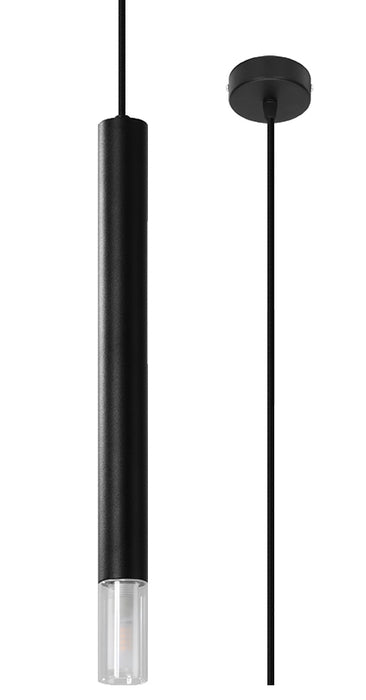Pendant lamp MOZAICA 3P black/golden