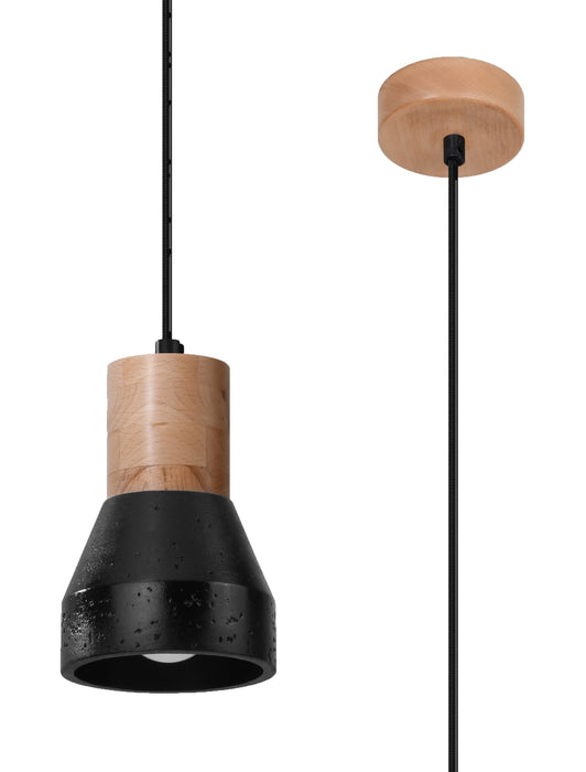 Pendant lamp ZANE 2 grey