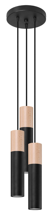 Pendant lamp PABLO 2 black