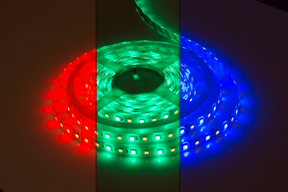 STRIP IP65 5M RGB+W 3000K 24V 12W/M 72LED/M 12MM WIDTH 115 BEAM BAG PACK INTEGRAL