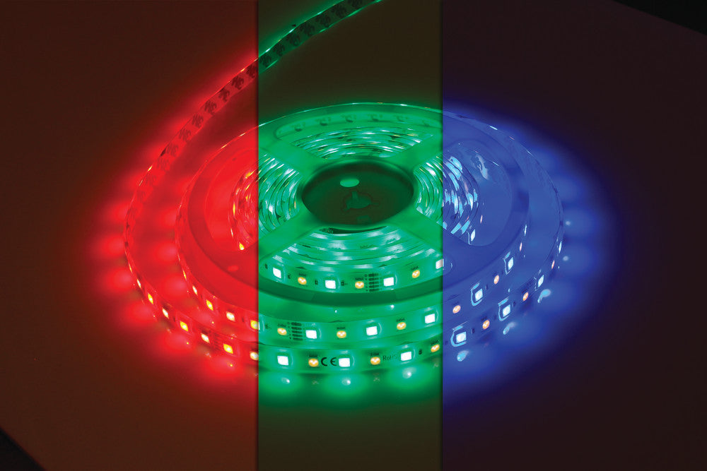 STRIP IP65 5M RGB+W 4000K 24V 12W/M 72LED/M 12MM WIDTH 115 BEAM BAG PACK INTEGRAL