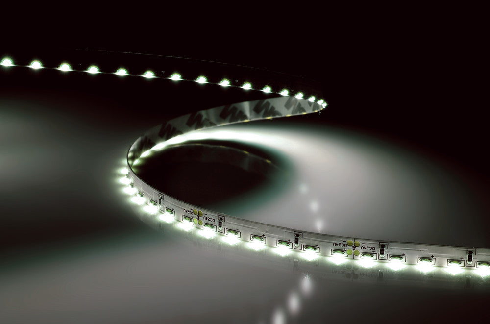 SIDE-EMITTING STRIP IP20 5M 4000K 12V 7W/M 540LM/M 96LED/M 8MM WIDTH 115 BEAM BAG PACK INTEGRAL