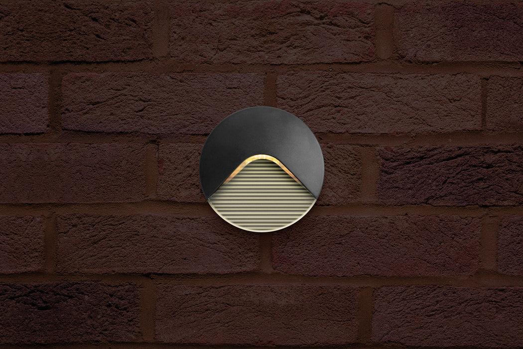 OUTDOOR DECORATIVE WALL LIGHT PATHLUX STEP IP65 90LM 2.2W 3000K DOWN LIGHT DARK GREY INTEGRAL