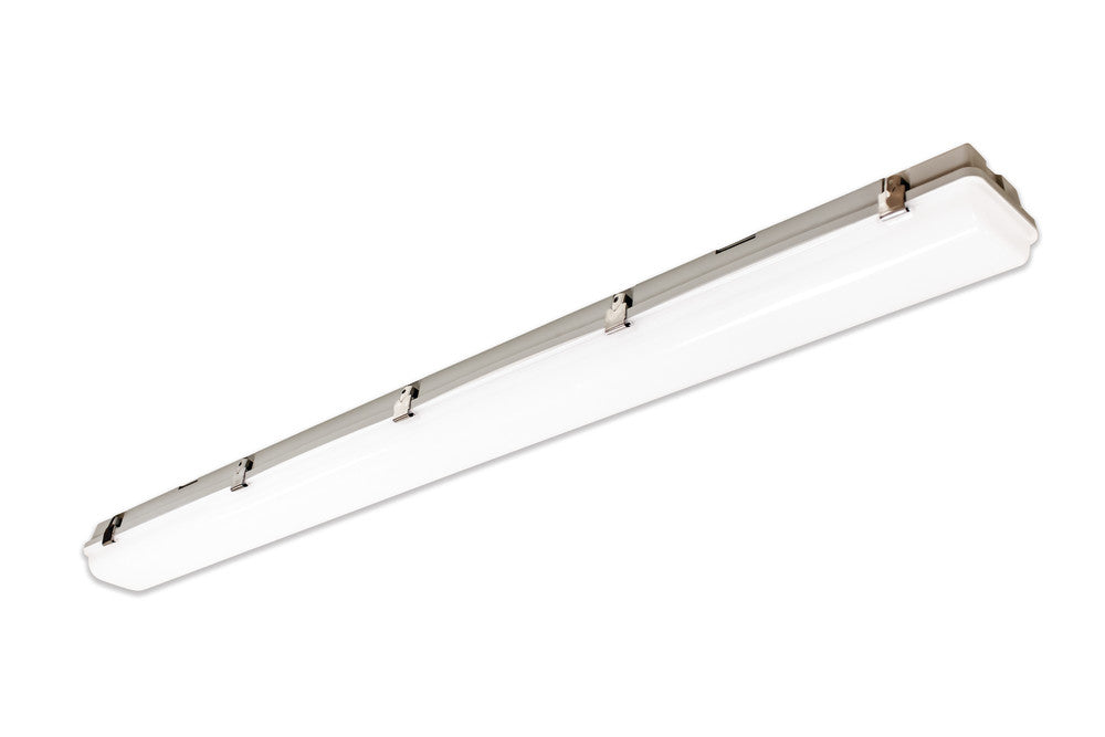TOUGHSHELL BATTEN TWIN EMERGENCY 3HR IP65 45W 5400LM 4000K 120 BEAM ANGLE 120LM/W 4FT NON-DIMM NON-LINKABLE