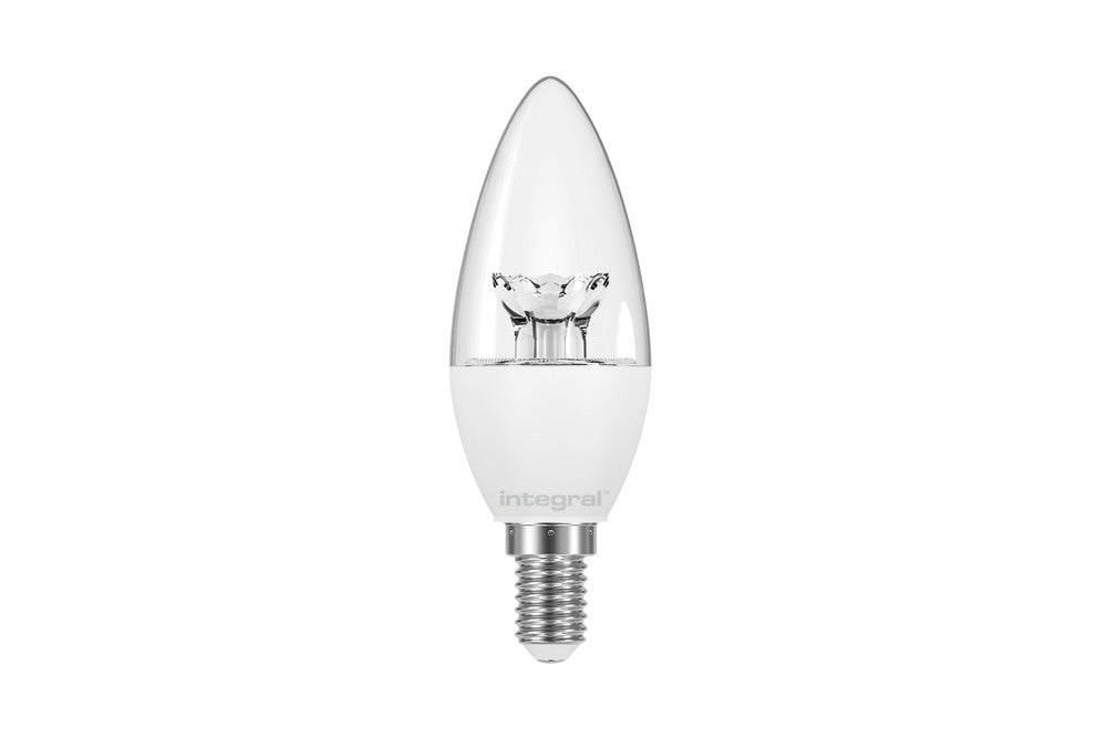 CANDLE BULB E14 470LM 5.5W 2700K NON-DIMM 280 BEAM CLEAR INTEGRAL