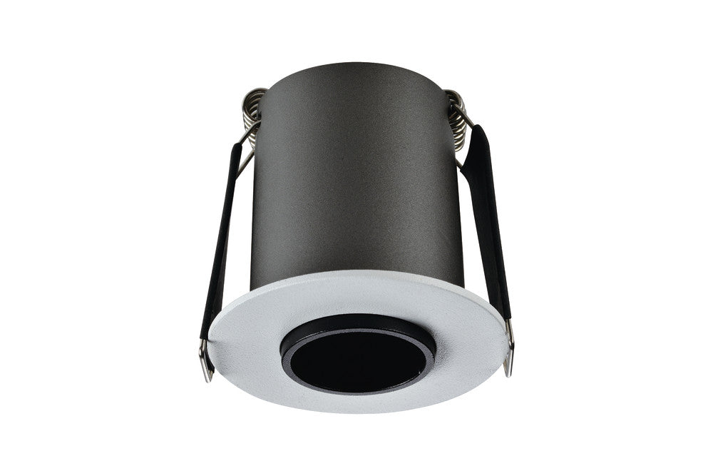 HI-BRITE DOWNLIGHT 45MM CUTOUT 9W 500LM 58LM/W 3000K 30 BEAM DIMMABLE FINISH-A WHITE INTEGRAL