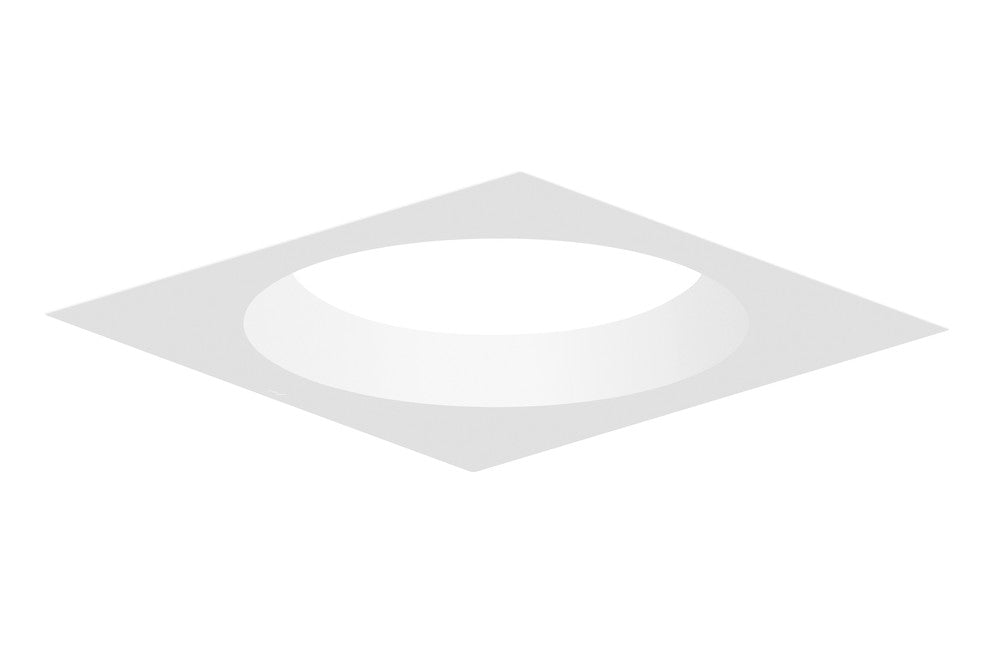 PERFORMANCE FLEX BEZEL FOR 200MM CUTOUT WHITE SQUARE INTEGRAL