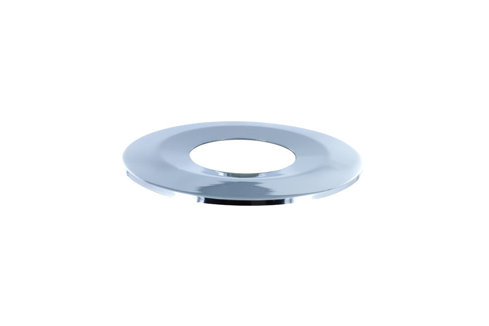 LOW-PROFILE FIRE RATED DOWNLIGHT POLISHED CHROME BEZEL INTEGRAL