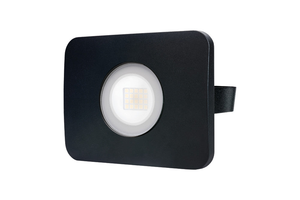 COMPACT TOUGH FLOODLIGHT IP64 1800LM 20W 3000K 110B NON-DIMM 90LM/W BLACK INTEGRAL