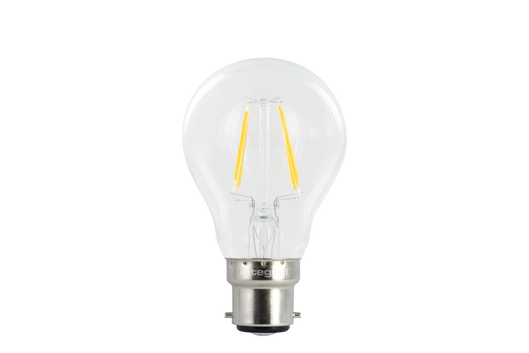 OMNI FILAMENT GLS BULB B22 470LM 4W 2700K NON-DIMM 300 BEAM CLEAR INTEGRAL