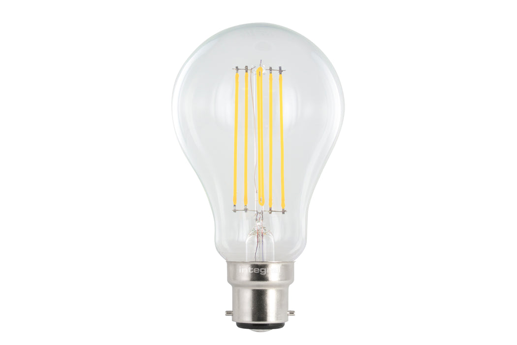 OMNI FILAMENT GLS BULB B22 1521LM 12.5W 2700K NON-DIMM 300 BEAM CLEAR FULL GLASS INTEGRAL
