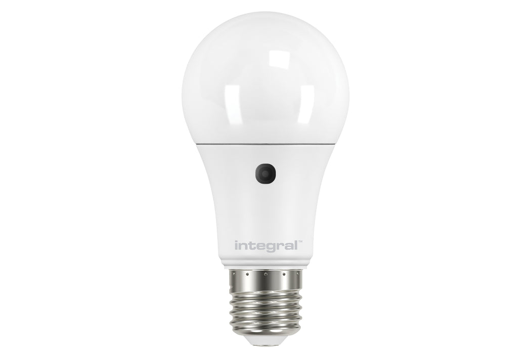SENSOR GLS BULB E27 840LM 8.5W 5000K NON-DIMM 200 BEAM FROSTED INTEGRAL