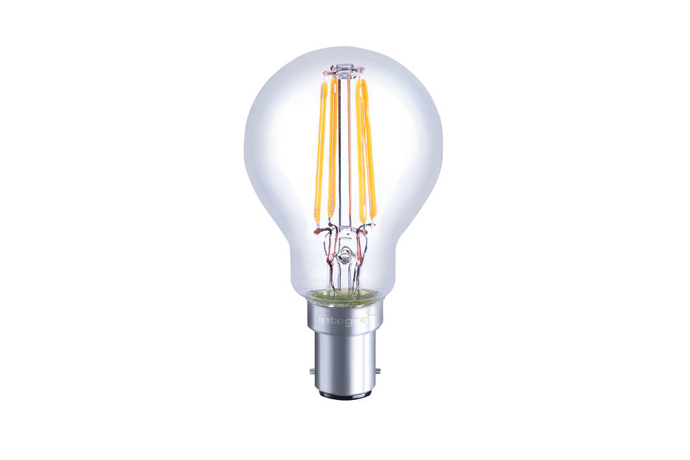 OMNI FILAMENT GOLF BALL BULB B15 470LM 4.5W 2700K DIMMABLE 300 BEAM CLEAR FULL GLASS INTEGRAL