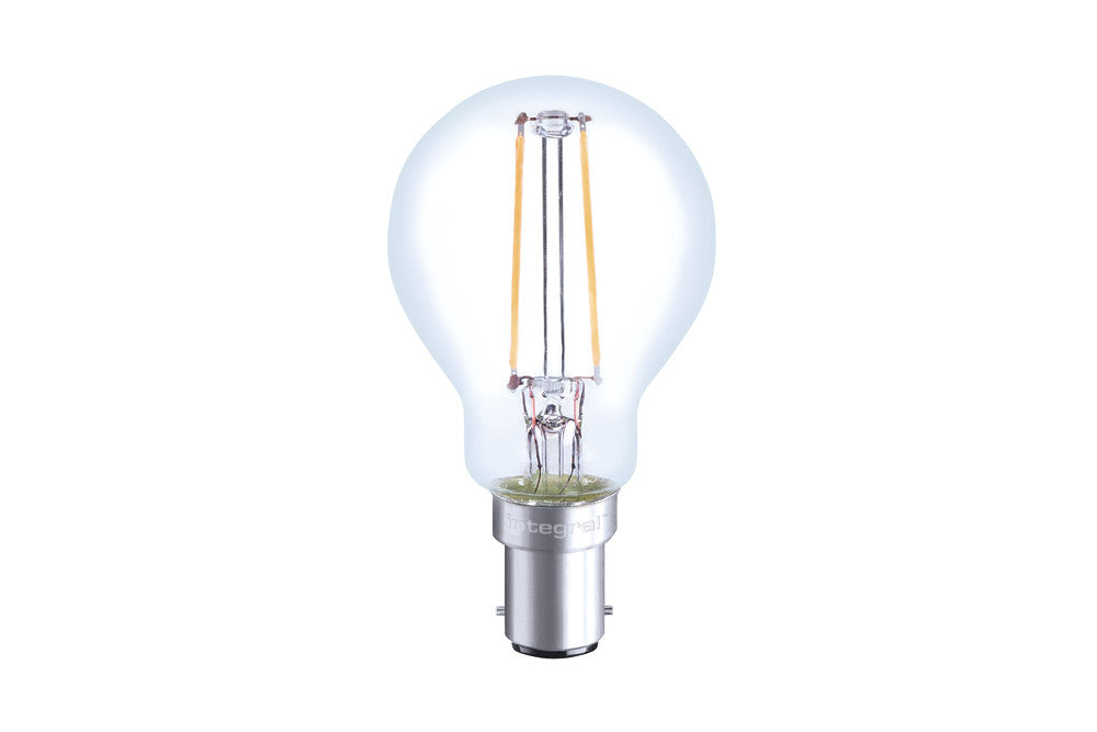 OMNI FILAMENT GOLF BALL BULB B15 230LM 2W 2700K NON-DIMM 330 BEAM CLEAR INTEGRAL