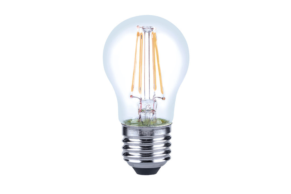 OMNI FILAMENT GOLF BALL BULB E27 470LM 4.5W 2700K DIMMABLE 300 BEAM CLEAR FULL GLASS INTEGRAL