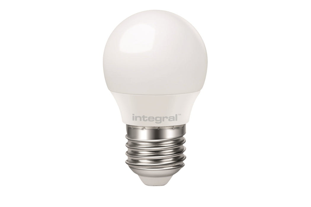 GOLF BALL BULB E27 250LM 3.4W 2700K NON-DIMM 240 BEAM FROSTED INTEGRAL