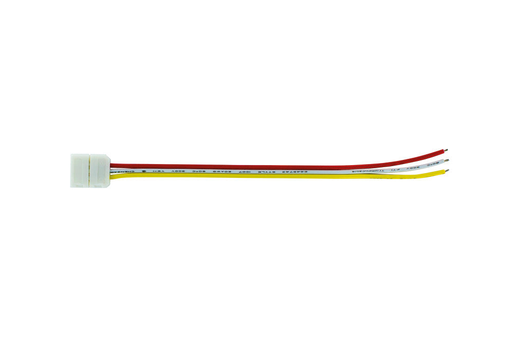 CONNECTOR TO 150MM WIRE 5PACK FOR IP20 10MM WIDTH DIGITAL PIXEL RGB STRIP INTEGRAL