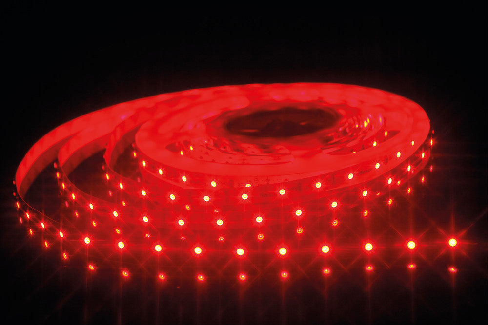 STRIP IP33 5M RED 12V 6W/M 60LEDS/M 8MM WIDTH 115 BEAM BOX PACK INTEGRAL