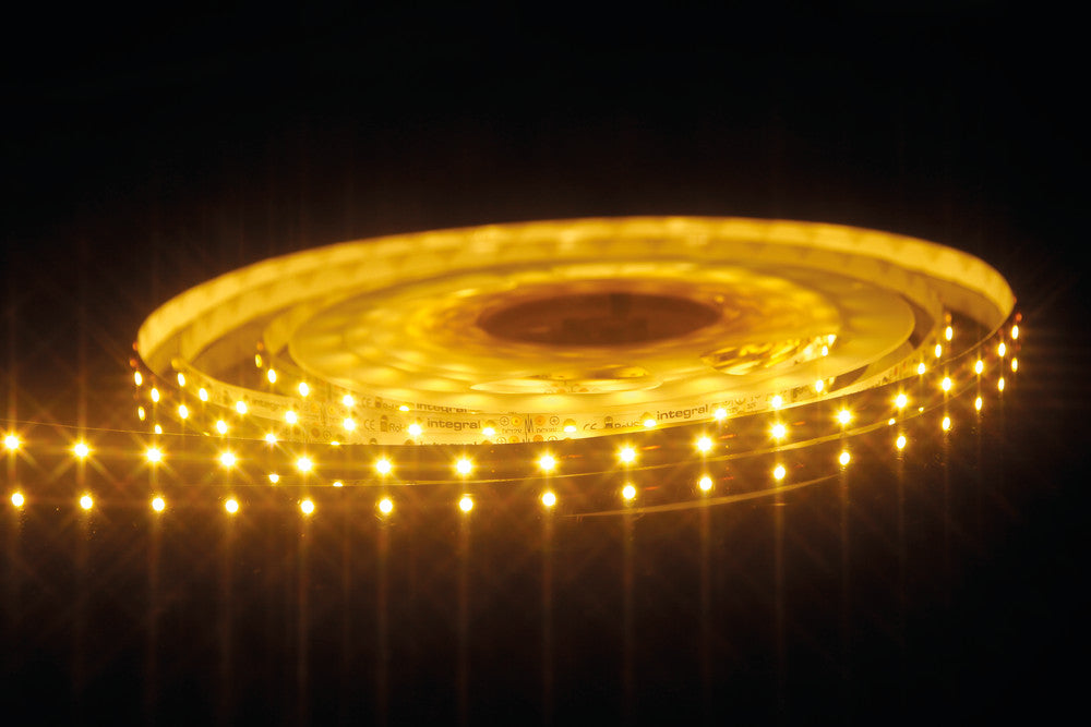 STRIP IP33 5M 3000K 24V 11.28W/M 910LM/M 60LED/M 10MM WIDTH 115 BEAM BAG PACK INTEGRAL