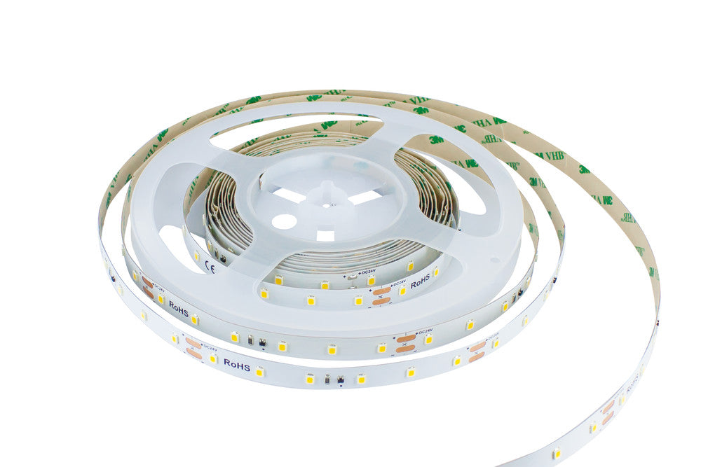 STRIP IP33 5M 4000K 24V 12W/M 950LM/M 60LED/M 10MM WIDTH 115 BEAM CRI80 BAG PACK CAN RUN UP TO MAX 10M INTEGRAL
