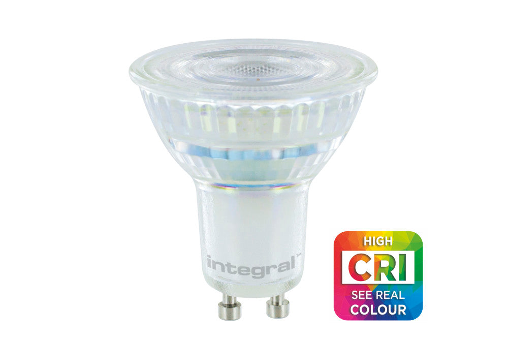 REAL COLOUR GU10 BULB 400LM 5W 3000K DIMMABLE 36 BEAM CRI95 INTEGRAL