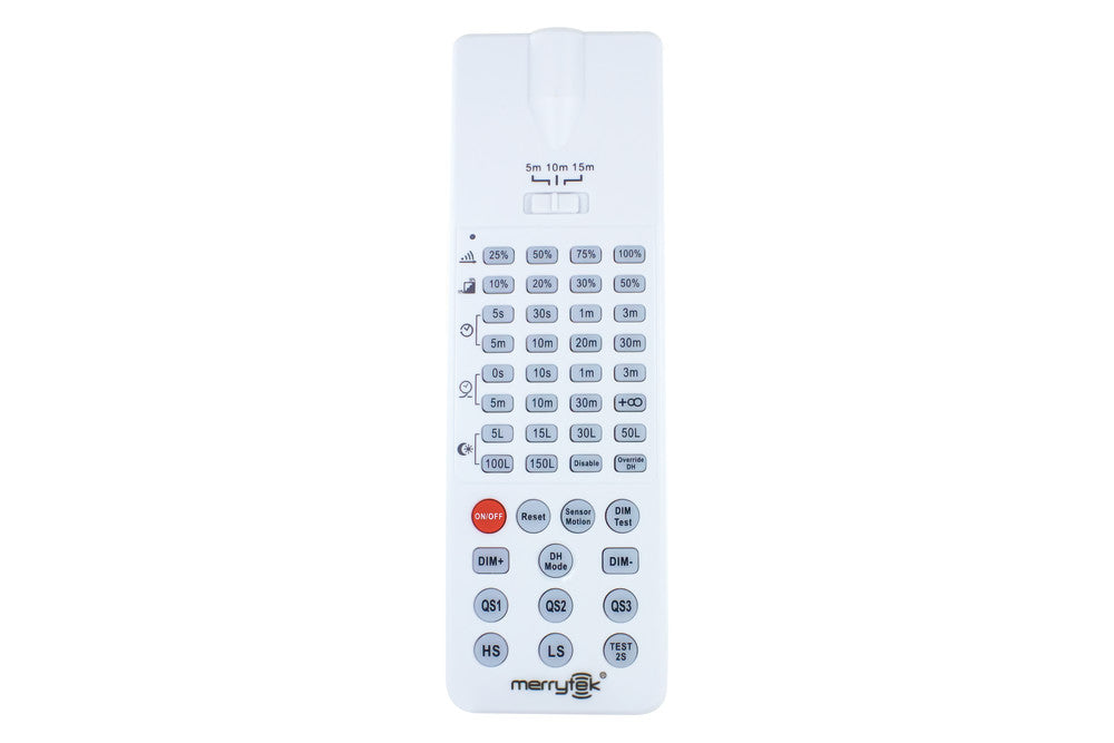 REMOTE FOR MICROWAVE IP65 SENSOR ILHBLAR150 AND ILHBAR150