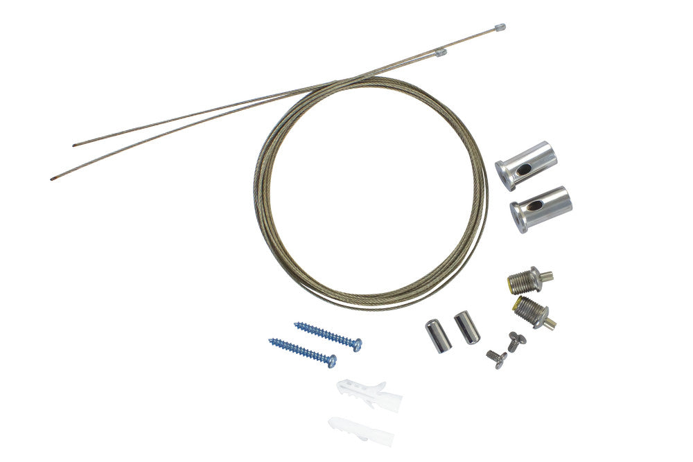 LIGHTSPAN SLIM BATTEN SUSPENSION KIT 1500MM 2 WIRES INTEGRAL