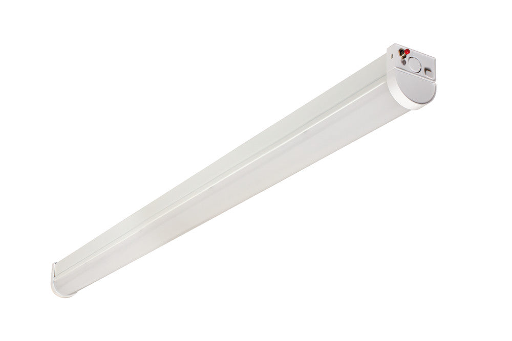 LIGHTSPAN T8 BATTEN 4FT TWIN WITH SENSOR & EMERGENCY 5600LM 43W 130LM/W 4000K 120 BEAM LINKABLE NON-DIMM INTEGRAL
