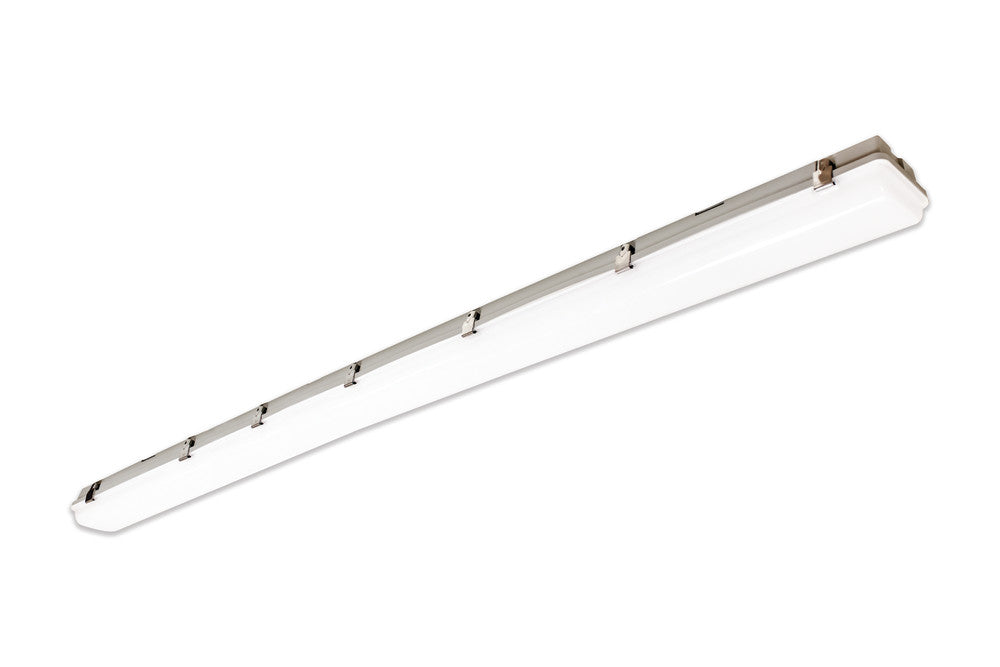 TOUGHSHELL WEATHPROOF BATTEN IP65 IK10 38W 4000k 4560lm 120° BEAM 6ft - 3hr EMERGENCY SINGLE