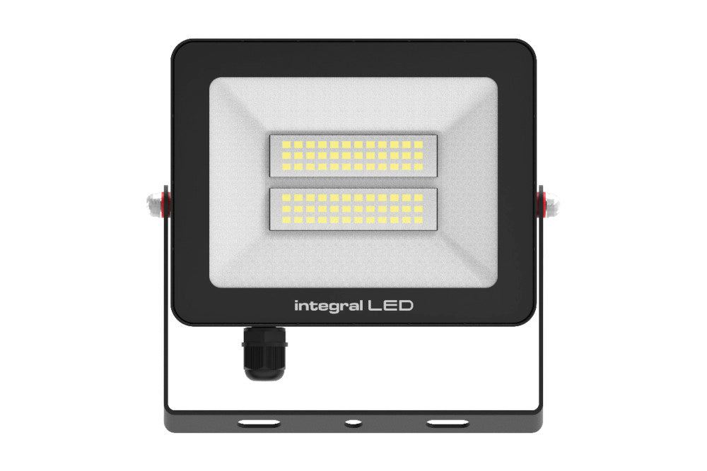 SUPER SLIM 2 FLOODLIGHT IP67 3000LM 30W 4000K 120› NON-DIMM 100LM/W BLACK INTEGRAL
