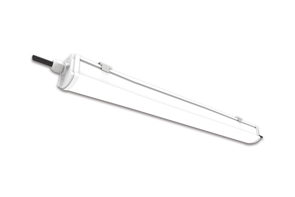 4FT IP66 IK10 20W 3000LM 3000K to 5700K 120 BEAM ANGLE 150LM/W NON-DIMM-LINKABLE RAPID CONNECT EASY-FIT