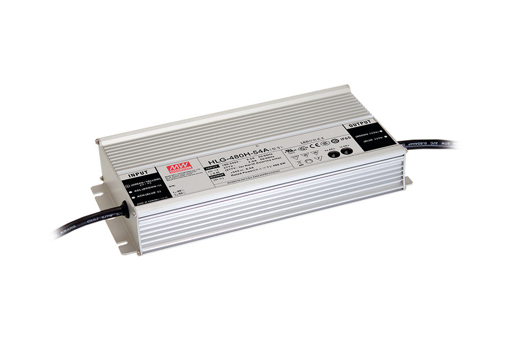 CONSTANT VOLTAGE DRIVER 480W 48VDC IP65 NON-DIMM 90-305V INPUT