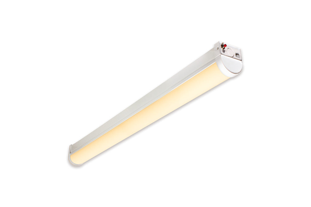 LIGHTSPAN+ T8 BATTEN 4FT EM3HR & MW SENSOR POWER & CCT ADJUSTABLE - 22/40W & 3000/4000/6300K 120 BEAM LINKABLE NON-DIMM INTEGRAL