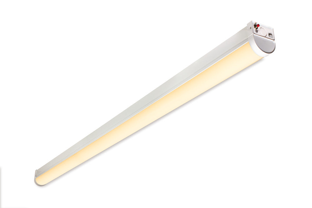 LIGHTSPAN+ T8 BATTEN 5FT EM3HR & MW SENSOR POWER & CCT ADJUSTABLE - 30/52W & 3000/4000/6300K 120 BEAM LINKABLE NON-DIMM INTEGRAL