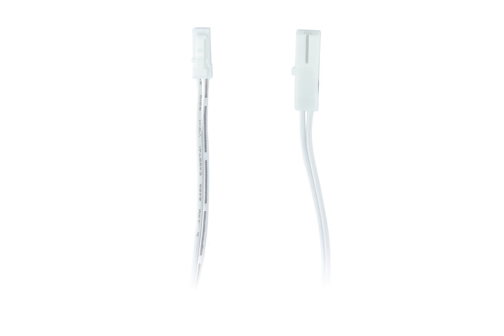 24V 2M DRIVER EXTENSION LEAD MALE/FEMALE 2PIN 2.54MM WHITE CLIPS 3A MAX