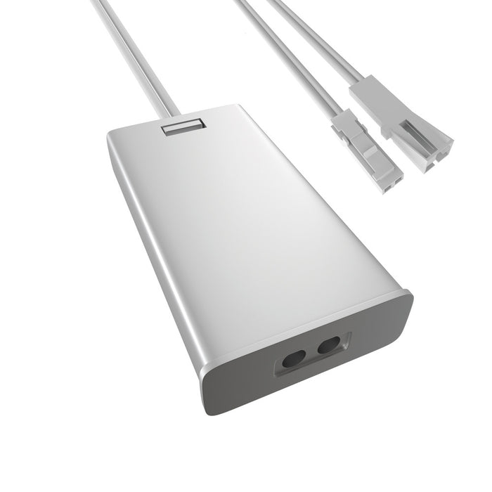 24V CHANNEL SENSOR IR HAND WAVE ON/OFF SURFACE MOUNTED WITH 2PIN 2.54MM WHITE CLIP INLINE CONNECTOR FOR STRIP OR LIGHT 1.5M 2.5A MAX