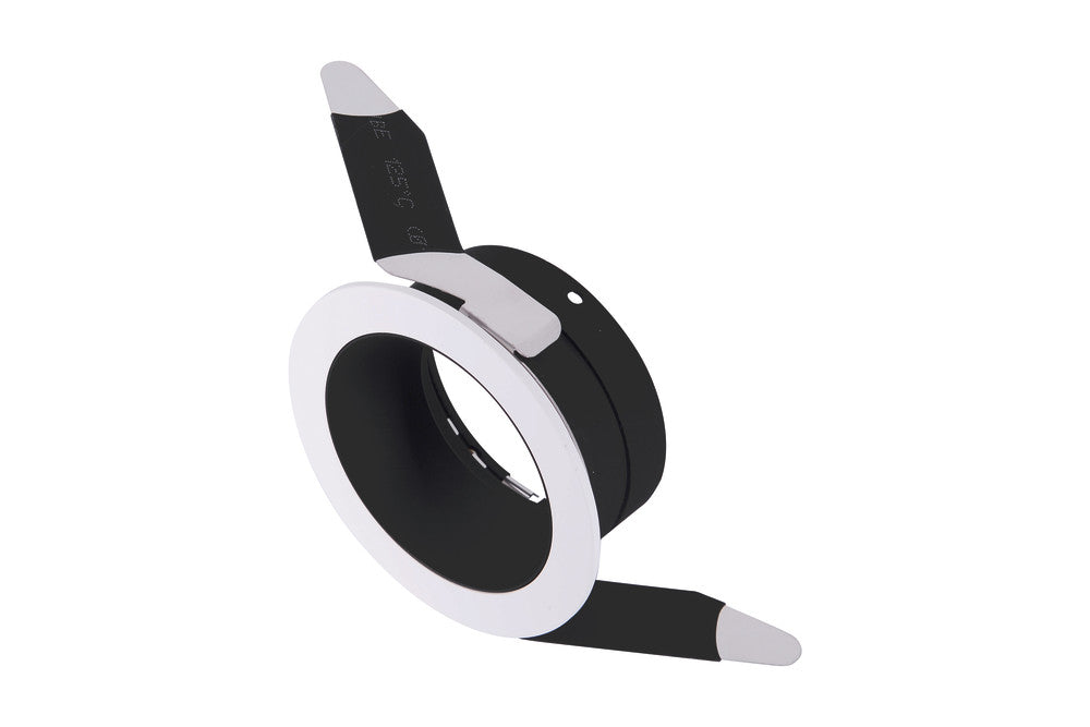 ACCENTPLUS DOWNLIGHT FOR LED GU10 60MM CUTOUT IP20 MATTE BLACK ROUND