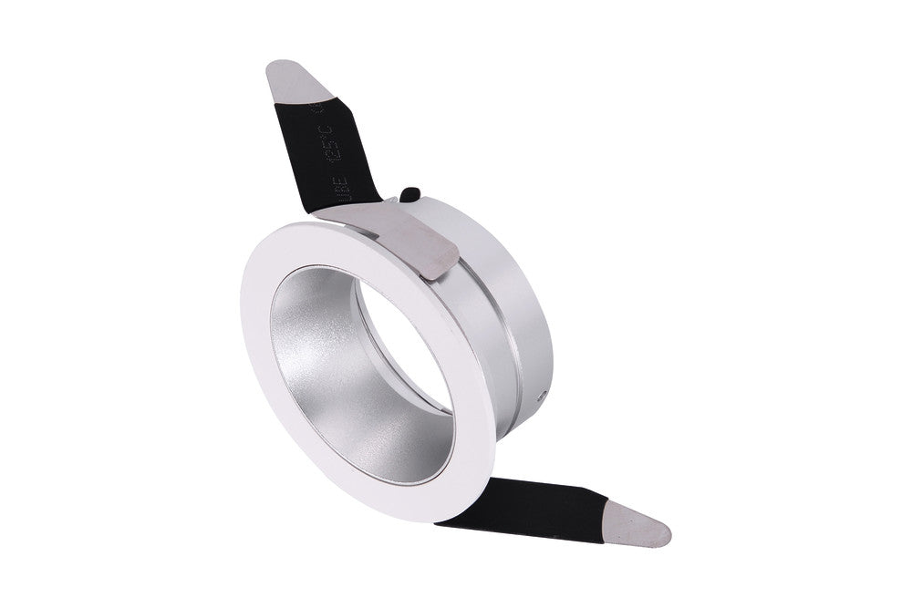 ACCENTPLUS DOWNLIGHT FOR LED GU10 60MM CUTOUT IP20 MATTE SILVER ROUND